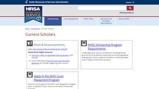 
                            7. Current Scholars | NHSC - Nhsc Scholarship Portal