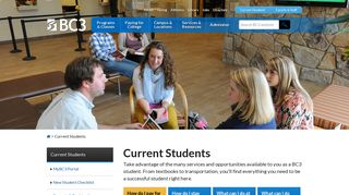 
                            7. Current Students | Butler County Community College - BC3.edu - Bc3 Portal Portal