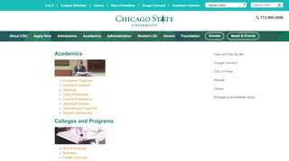 
                            5. | Current Students | Chicago State University - Csu Interact 2 Blackboard Portal