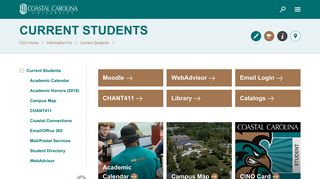 
                            5. Current Students - Coastal Carolina University - Coastal Carolina University Student Portal