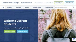 
                            7. Current Students Granite State College