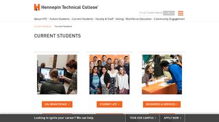 Current Students - Hennepin Technical College | - D2l Brightspace Portal For Hennepin Technical College