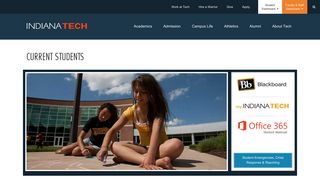 
                            3. Current Students: Indiana Tech - Indiana Tech Student Portal