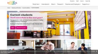 
Current students - Oxford Brookes University  
