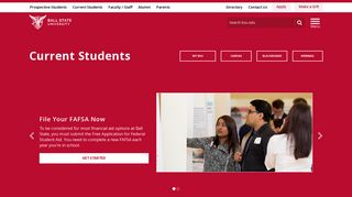 
                            2. Current Students Resources and Information | Ball State University - Ball State Portal