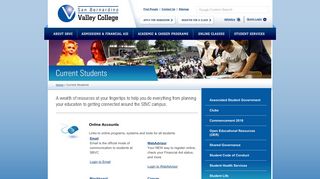 
                            2. Current Students - San Bernardino Valley College - San Bernardino Valley College Portal