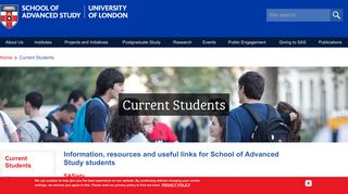 
                            8. Current Students | School of Advanced Study - Uol Vle Portal Portal