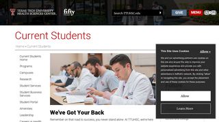 
Current Students | Texas Tech University Health Sciences ...
