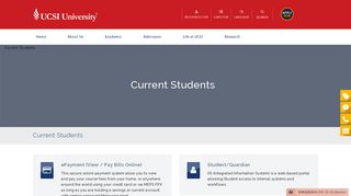 
                            2. Current Students - UCSI University - Iis Ucsi Student Portal