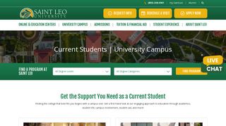 Current Students University Campus | Saint Leo University