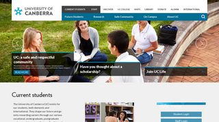
                            4. Current Students - University of Canberra - Uca Student Portal