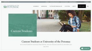 
                            5. Current Students University of the Potomac