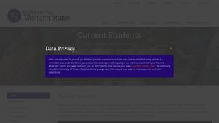 
                            3. Current Students - University of Western States - Uws Student Portal Login