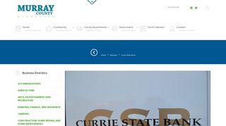 
                            5. Currie State Bank - Murray County - Currie State Bank Portal