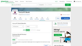 
                            8. Currys PC World Employee Benefits and Perks | Glassdoor - Currys Pc World Employee Portal