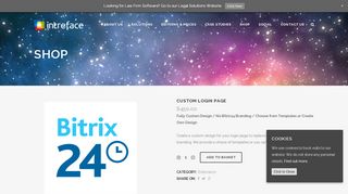 
Custom Login Page - Intreface  
