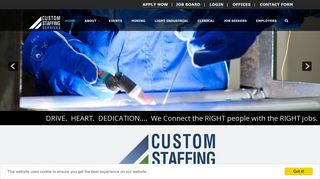 
                            7. Custom Staffing Services: Home - Staffing Services Portal