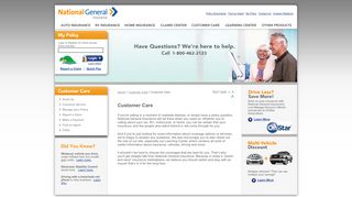 
                            4. Customer Care - National General Insurance - Good Sam National General Insurance Portal