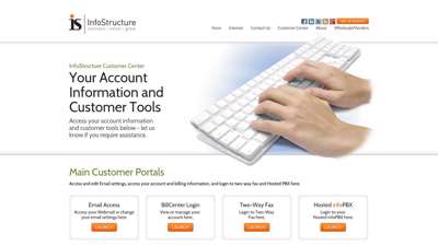 Customer Center - InfoStructure