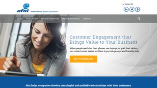 Customer Engagement Solutions from Afni, Inc. - Afni, Inc.
