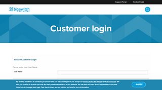 
                            9. Customer login | Big Switch Networks, Inc. - Afex Portal