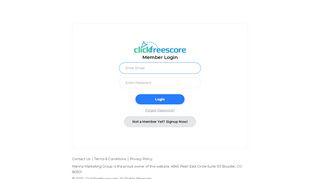 
                            1. Customer Login | ClickFreeScore.com - Clickfree Credit Score Portal