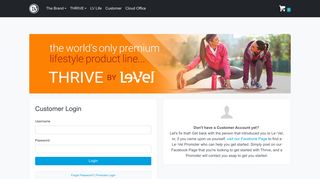 
                            2. Customer Login Le-Vel