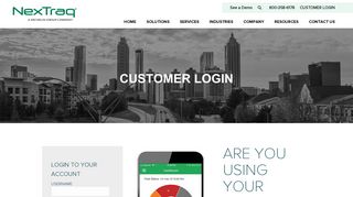 
                            1. Customer Login - NexTraq - Nextraq Mobile Portal