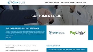 
                            1. Customer Login | Omnisure - Omnisure Portal