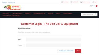 
                            12. Customer Login | TNT Golf Car & Equipment - Tnt My Portal