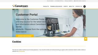 Customer Portal - Carestream Dental - Carestream Service Portal
