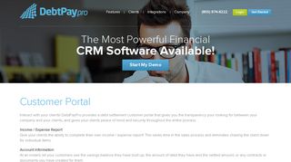 
                            8. Customer Portal - Let your customers login!!! - DebtPayPro - My Century Client Portal