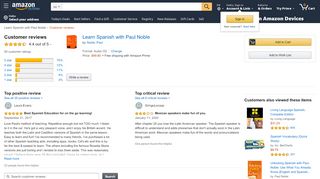 
                            6. Customer reviews: Learn Spanish with Paul Noble - Amazon.com - Spanish With Paul Members Login