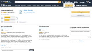 
                            8. Customer reviews: Rapid Resizer - Amazon.com
