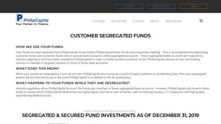 
                            8. Customer Segregated Funds - Phillip Capital - Phillip Futures Client Portal
