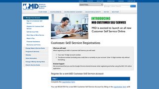 
                            5. Customer Self-Service Registration - Modesto Irrigation District - Mid Login