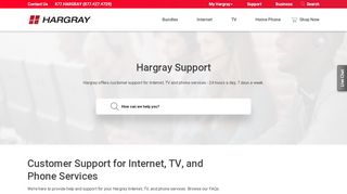 
                            4. Customer Service and Support for Internet, TV ... - Hargray - Hargray Bill Pay Login