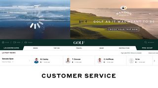 
                            7. Customer Service - Golf - Golf Digest Account Portal