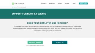 
                            5. Customer Service - Netchex - Netchex Online Login Page