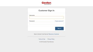 
                            1. Customer Sign In - Gordon Food Service - Gfs Customer Portal