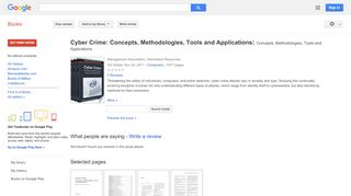 
                            6. Cyber Crime: Concepts, Methodologies, Tools and ... - Regionsnet Com Portal