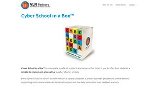 
                            5. Cyber School in a Box™ | VLN Partners - Vln Student Login