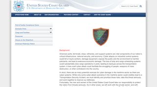 Cyber Security - United States Coast Guard - Uscg Homeport Portal