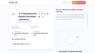 
                            9. D Y Patil University Medical Simulation Laboratory | Apollo - Dypatil Edu Portal