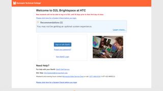 D2L Brightspace Login for Hennepin Technical College - D2l Brightspace Portal For Hennepin Technical College
