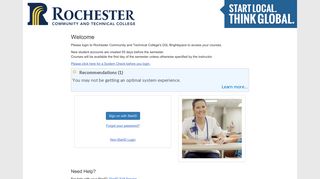D2L Brightspace Login for Rochester Community & Technical ...
