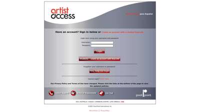 da.artist-access.com