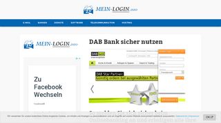
                            8. DAB Bank Login - Sicher beim Onlinebanking anmelden ... - Www Dab Com Login Kunden