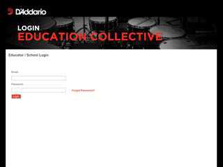 
                            4. D'Addario Education Collective - Login