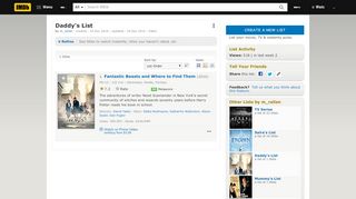 
                            8. Daddy's List - IMDb - Daddylist Portal